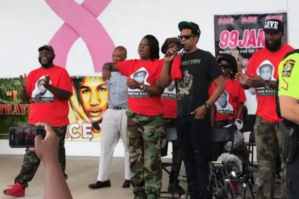 Jay-Z Shares Moving Speech at Annual Trayvon Martin Peace Walk in Florida