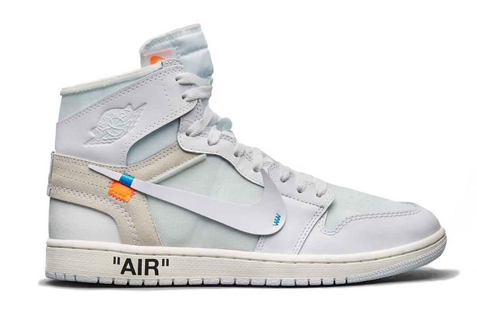 Here's Where You Can Buy the Virgil Abloh and Air Jordan 1 White - XXL