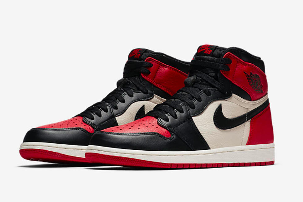 Top 5 Sneakers Coming Out This Weekend Including Air Jordan 1 Retro High OG Bred Toe and More
