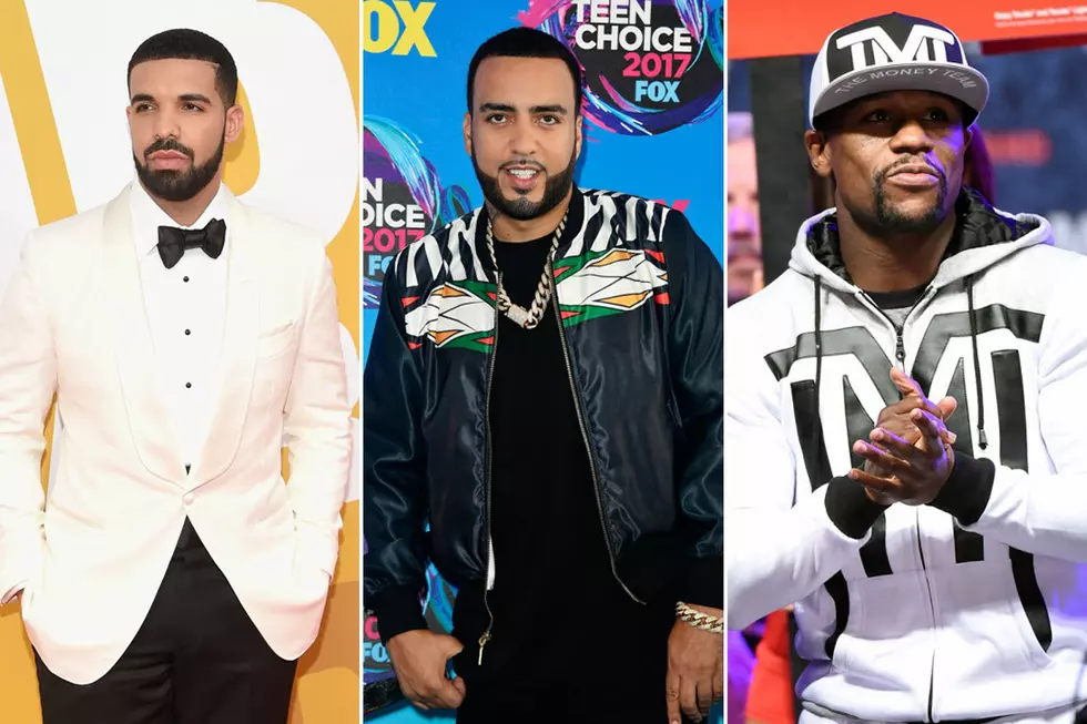 Drake and French Montana Go Roller Skating at Floyd Mayweather’s Birthday Party