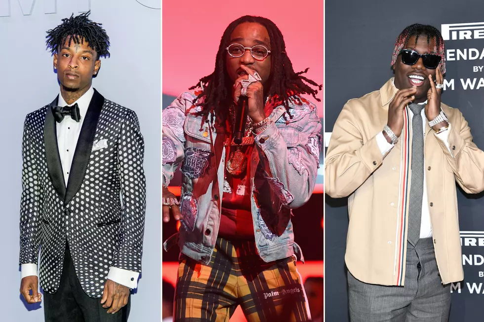 Quavo Taps 21 Savage, Lil Yachty for Celebrity Flag Football Game - XXL