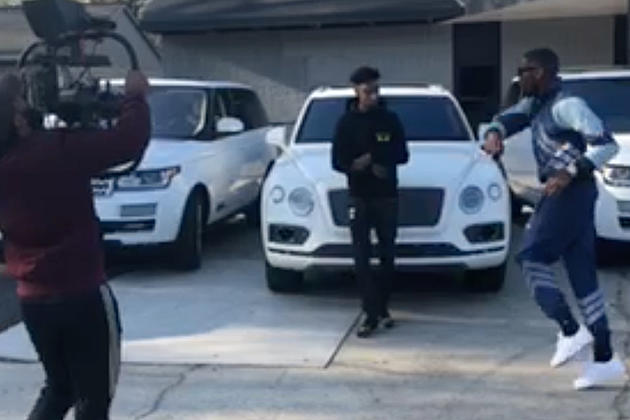 21 Savage Debuts Unreleased Verse on BlocBoy JB&#8217;s &#8220;Rover&#8221; at Video Shoot