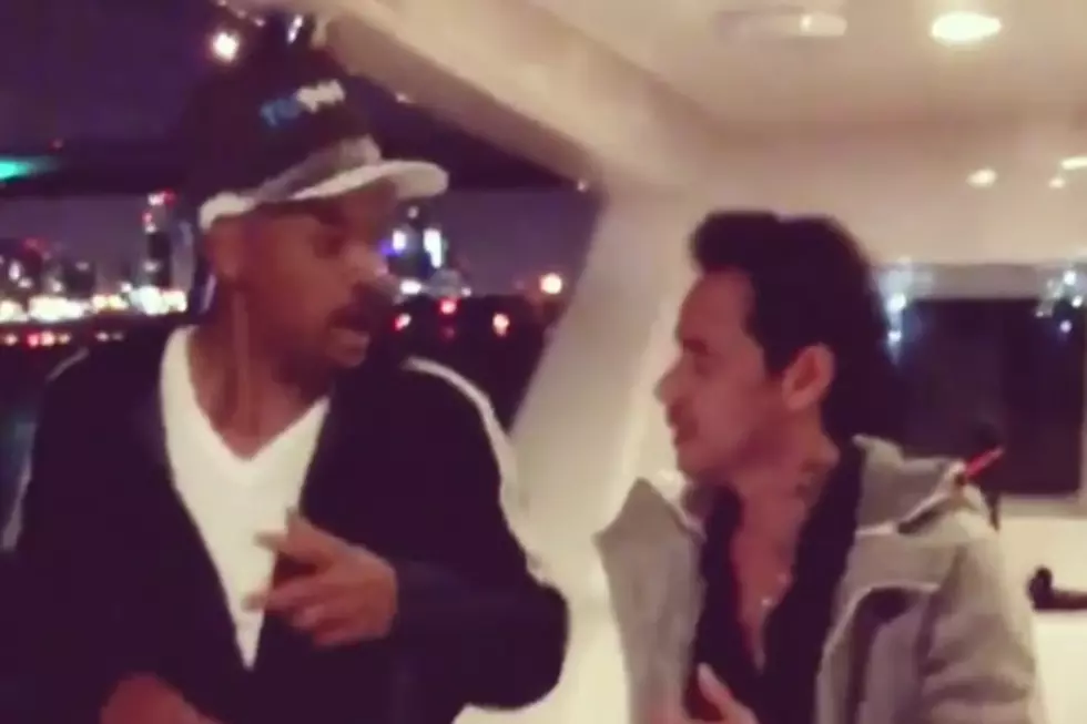 Watch Will Smith Learn to Dance Salsa From Singer Marc Anthony