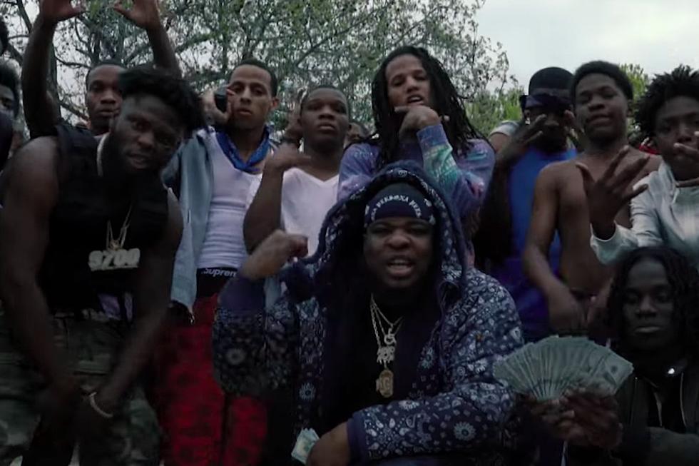 Maxo Kream Mobs Out With His Entourage in "Go" Video Featuring D 