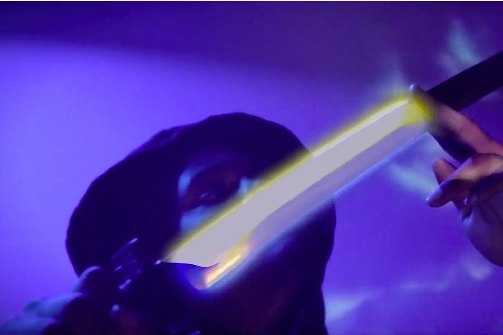 Xavier Wulf Grips a Sword in Trippy ''Check It Out'' Video