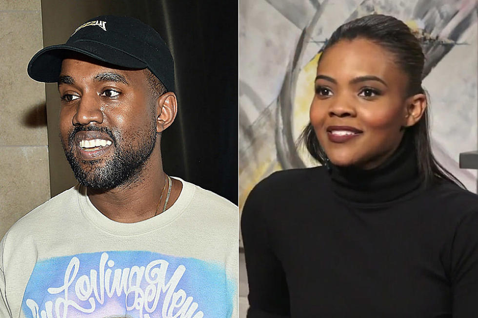 Kanye West Likes the Way Right-Wing Media Personality Candace Owens Thinks
