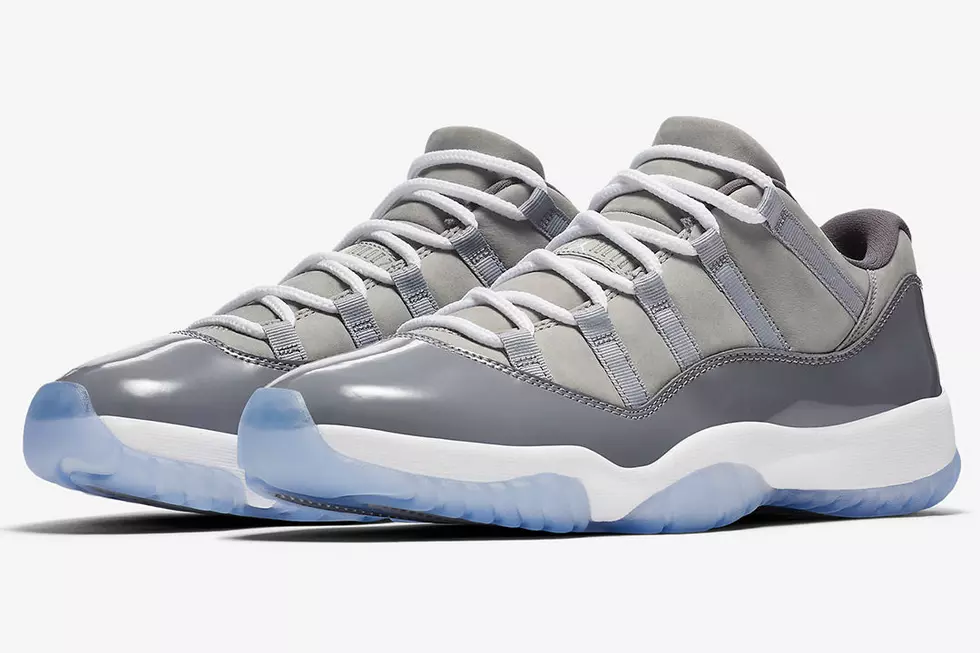 Top 5 Sneakers Coming Out This Weekend Including Air Jordan 11 Low Cool Gray and More