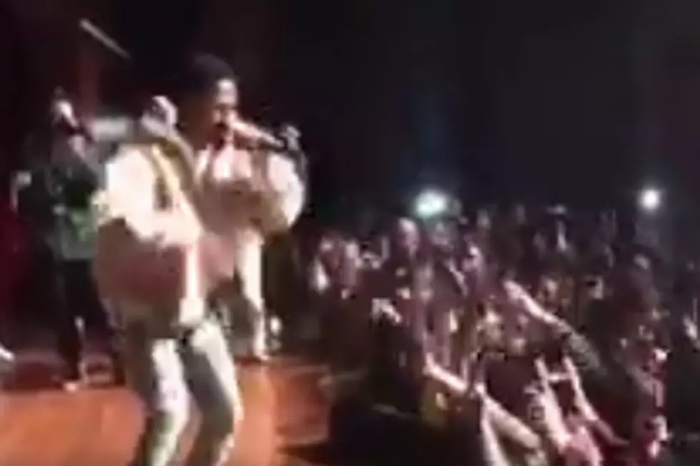 Big Sean Performs at Chance The Rapper's Benefit Concert