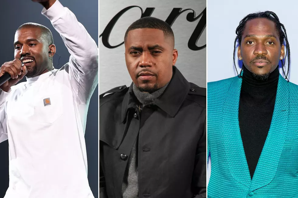 Kanye West to Produce Nas and Pusha T’s New Albums