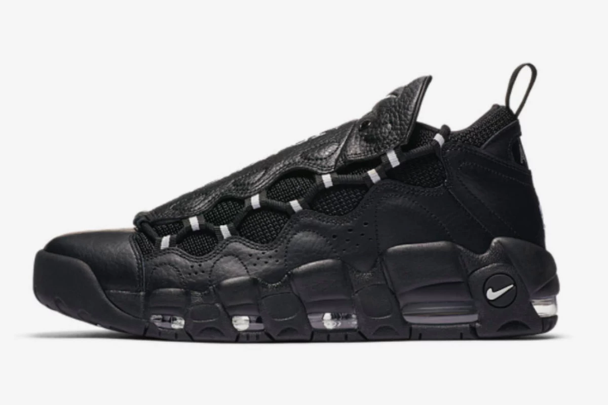 Nike Releases New Air More Money Sneakers in Black - XXL
