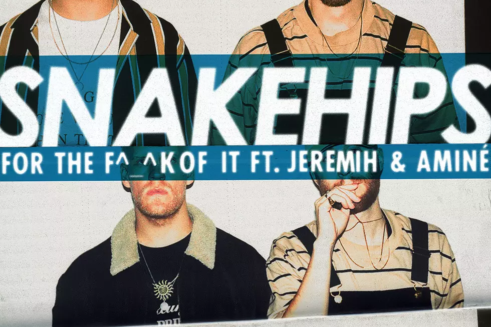 Jeremih & Amine Do It "For the F^_^k of It" on New Snakehips Song