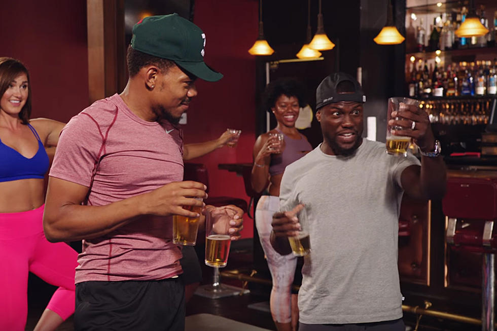 Watch Chance The Rapper Do Beer Yoga With Kev image photo