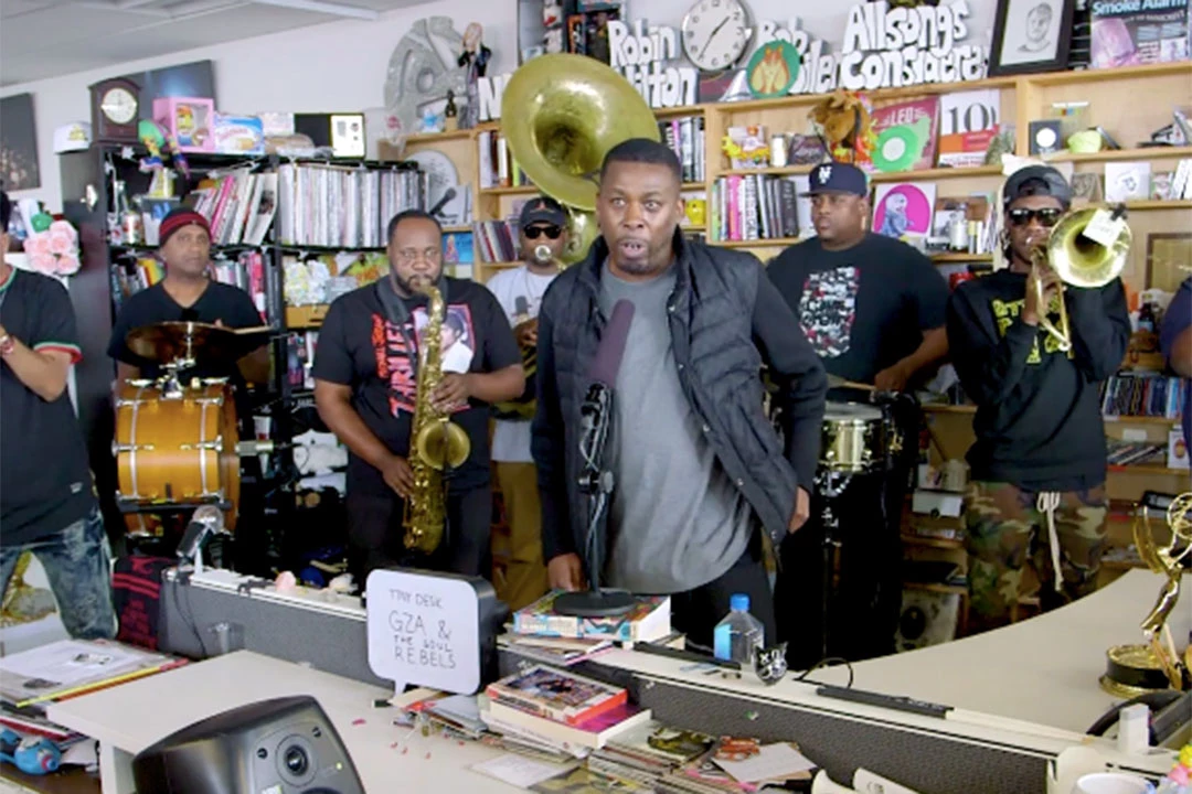 GZA Performs for NPR's Tiny Desk Concert - XXL