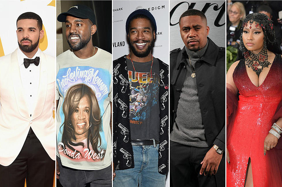Drake, Kanye West, Kid Cudi, Nas and Nicki Minaj All Drop Albums in June