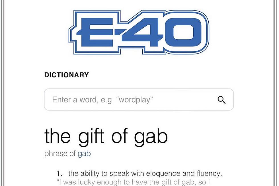 E-40 Shares Release Date and Cover for 'The Gift of Gab' Album