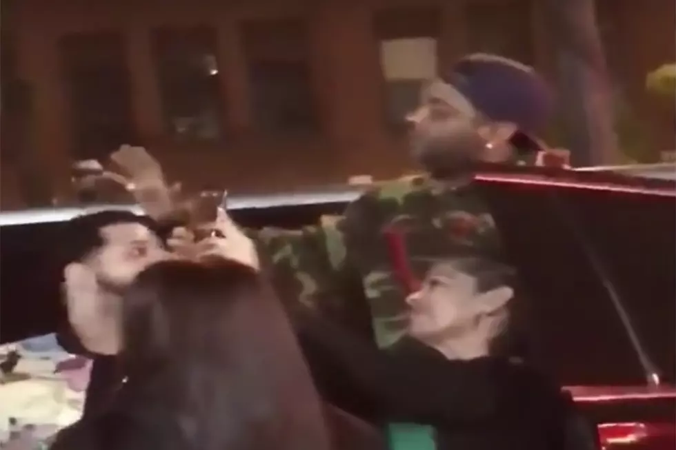 Jim Jones and His Security Team Brawl With Fans Outside Massachusetts Club