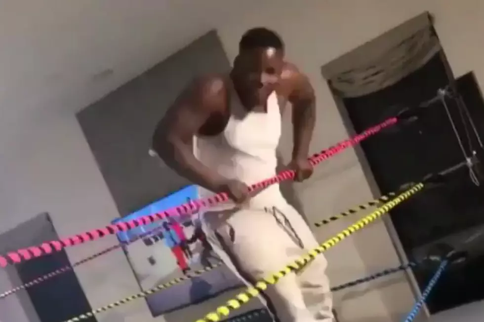 Blac Youngsta Has Epic House Party With Strippers and Wrestling Ring