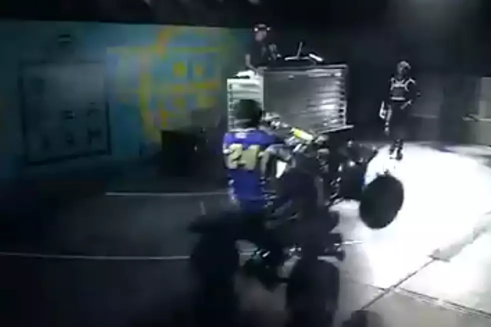 Meek Mill Pops a Wheelie on Stage During 2018 Summer Jam Performance