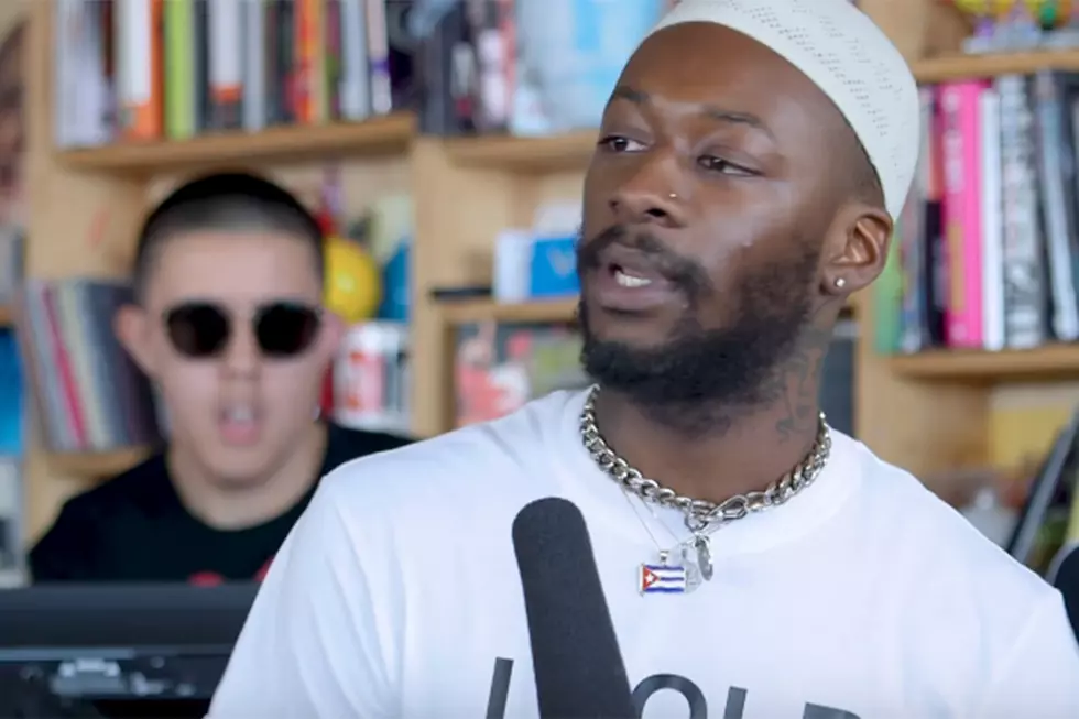 GoldLink Performs "Some Girl" and More for NPR's Tiny Desk 