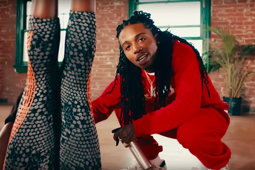 Jacquees and Trey Songz Join a Yoga Class for "Inside" Video