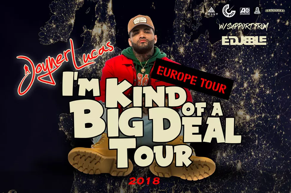 Joyner Lucas Is Heading Out to Europe on Tour