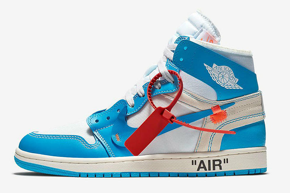 Virgil Abloh and Nike’s UNC Air Jordan 1 to Rerelease