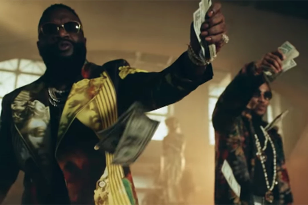 Rick Ross and Future Blow Bag New "Green Gucci Suit" Video -