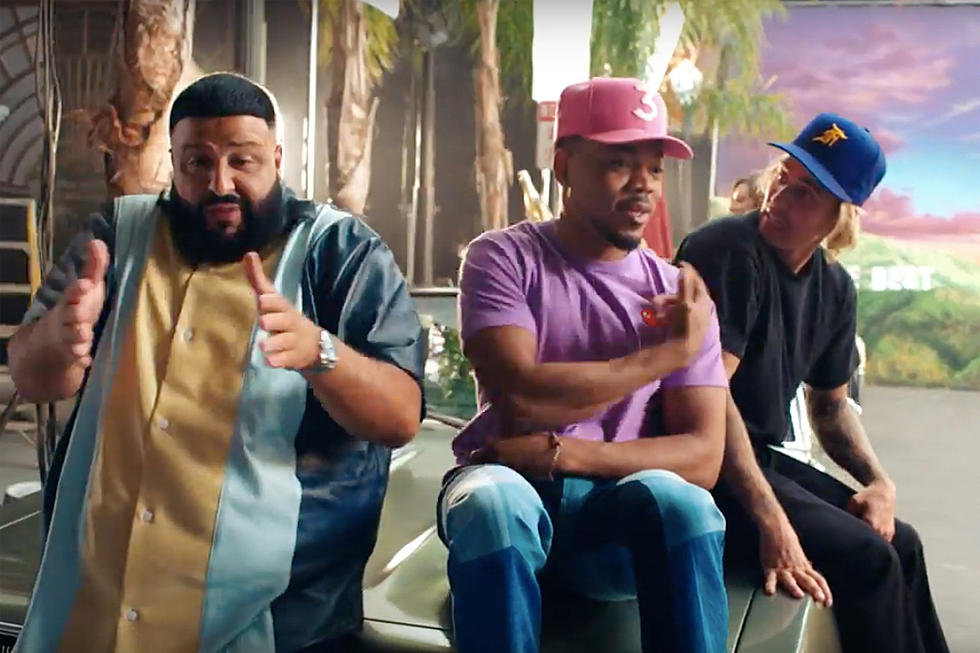DJ Khaled Reunites With Chance The Rapper, Quavo and Justin Bieber in “No Brainer” Video