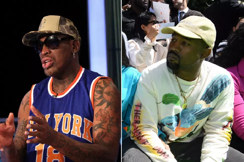 Dennis Rodman Wants to Collaborate on a Track With Kanye West