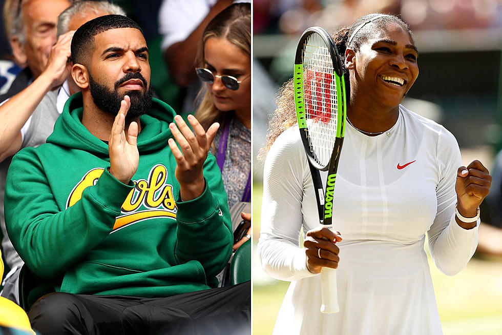 Drake Cheers on Former Flame Serena Williams at 2018 Wimbledon Championship