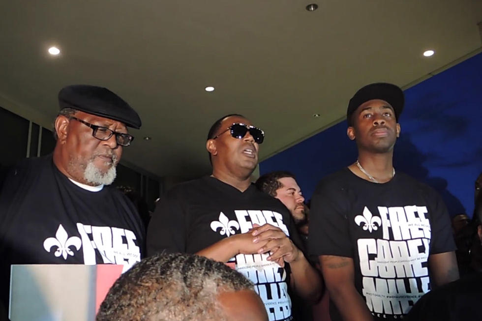 Master P Calls for C-Murder's Release at Rally in New Orleans 