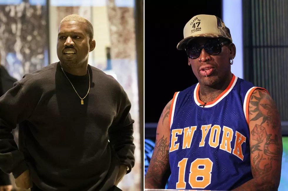 Kanye West Calls NBA Legend Dennis Rodman One of His Biggest Inspirations