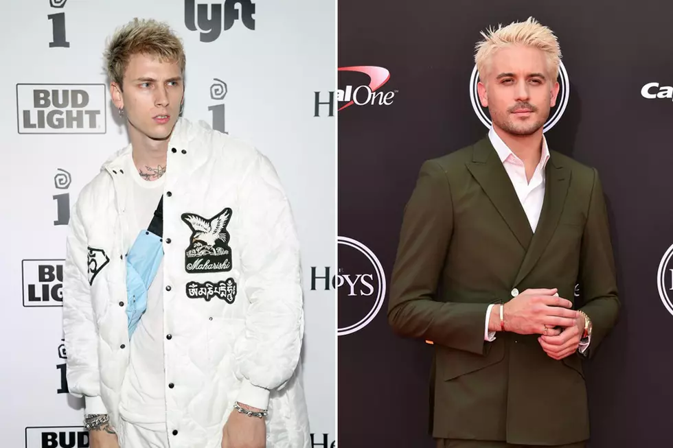 Machine Gun Kelly Disses G-Eazy in New Funkmaster Flex Freestyle