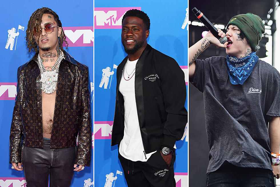 Kevin Hart Disses Lil Pump and Lil Xan for Their Face Tattoos at 2018 MTV Video Music Awards