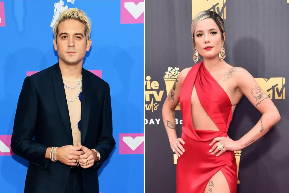 G-Eazy and Halsey Pictured Holding Hands While Leaving Nightclub