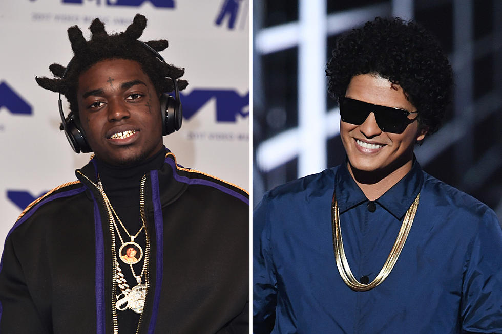 Kodak Black Kicks It in the Studio With Bruno Mars