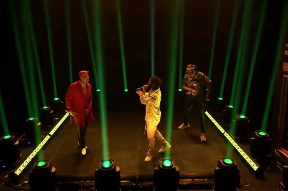 YG, 2 Chainz and Big Sean Perform &#8220;Big Bank&#8221; on &#8216;The Tonight Show&#8217;