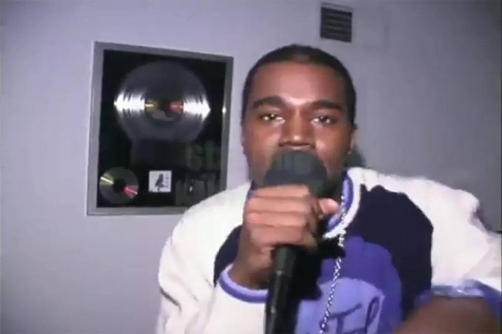 Watch an Unearthed Kanye West Freestyle From 2000