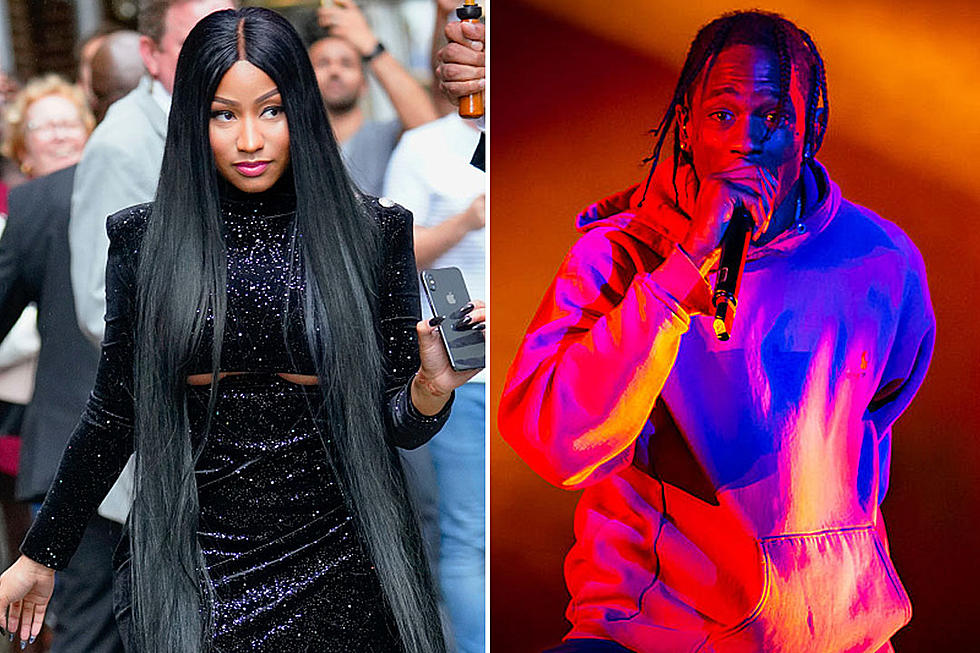 Nicki Minaj Says She Wanted to Punch Travis Scott in the Face for Taking No. 1 Album Spot