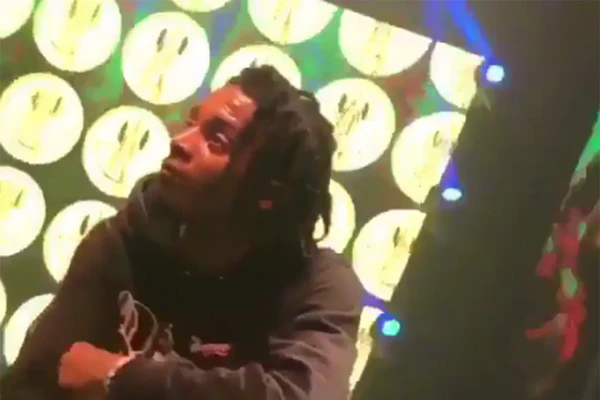 Playboi Carti Tears Up While Honoring Fredo Santana During Show - XXL