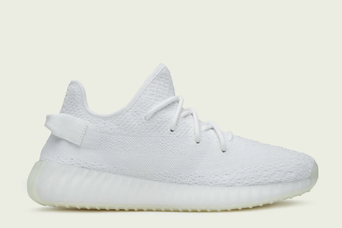 Kanye West & Adidas to Re-Release Triple White Yeezy Boost 350 V2 - XXL