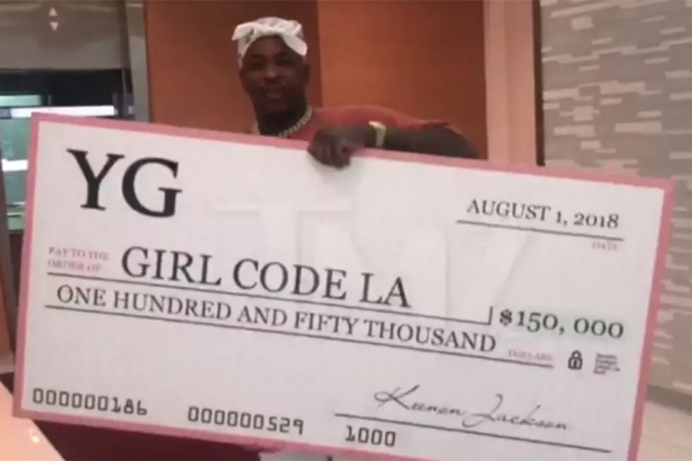 YG Donates $150,000 to Fund Coding Programs for Young Women