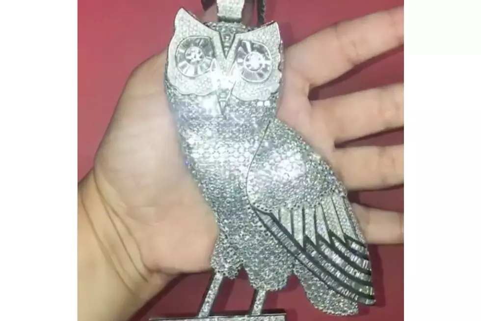 Drake Cops Huge Owl Chain