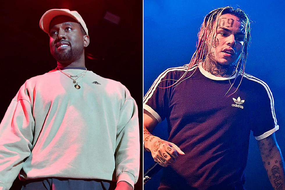 Kanye West and 6ix9ine Hit the Studio