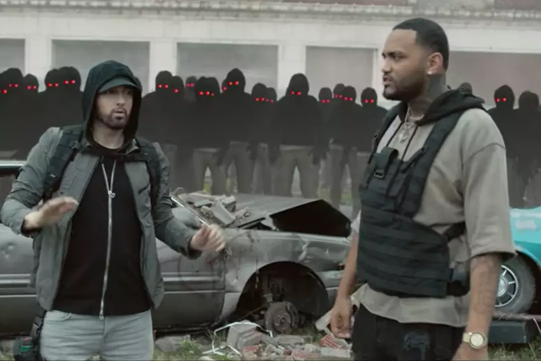 Eminem ''Lucky You'' Video Featuring Joyner Lucas - XXL