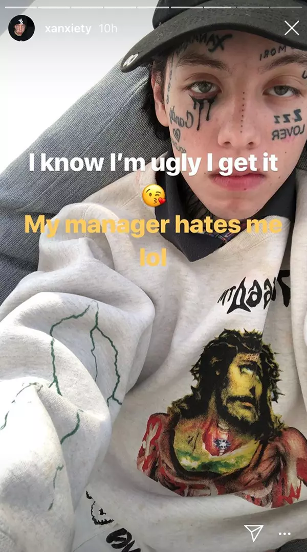 Lil Xan Gets Face Tattoo As A Tribute To Mac Miller