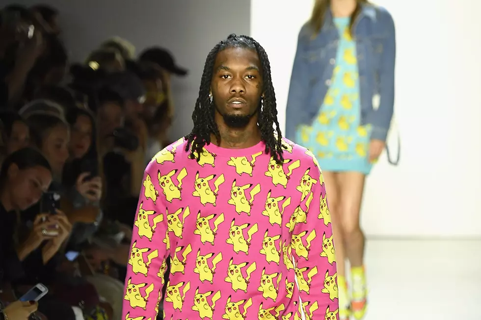 Offset Walks the Runway at 2018 New York Fashion Week