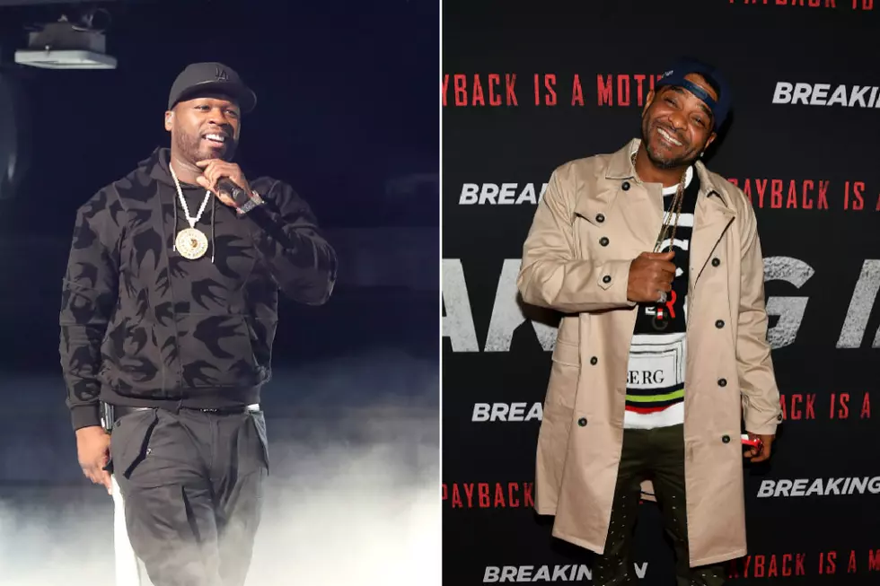 50 Cent and Jim Jones Trade Shots on Instagram