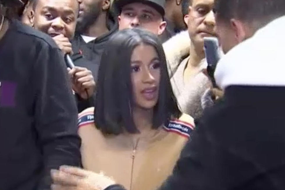 Cardi B Gives Away Hundreds of Coats in Brooklyn Public Housing Complex