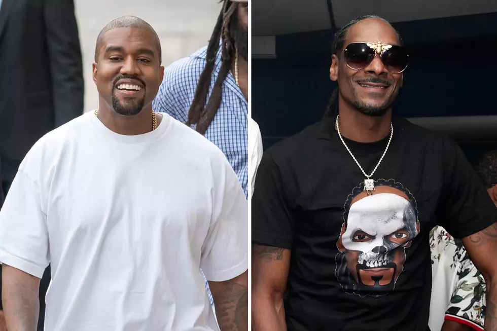 Kanye West Wears Snoop Dogg Shirt After Trump Back-and-Forth - XXL